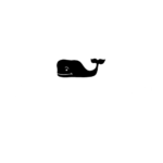 Vineyard Vines logo set against a solid black background.