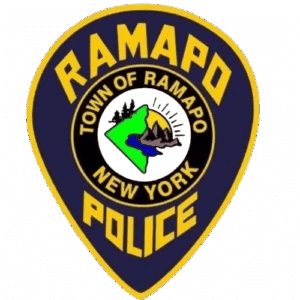 Ramapo Police Department badge logo with name and emblem symbols