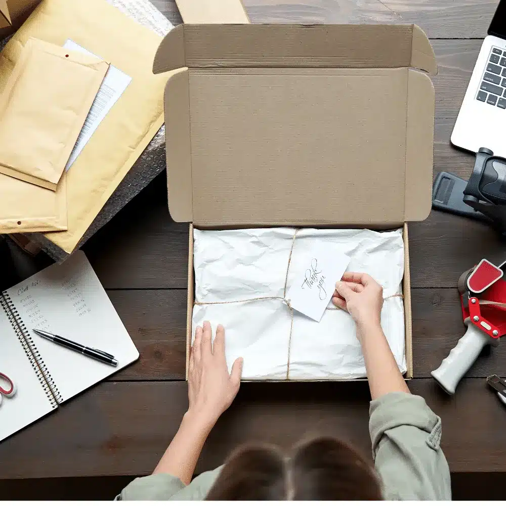 Custom promotional swag boxes by Promofect for fulfillment