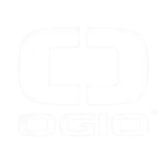 OGIO logo black background stylized white O bold lettering brand emblem