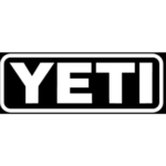 Black background featuring the Yeti logo in a bold design.
