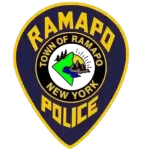 Ramapo Police department embroidered patch non a transparent background